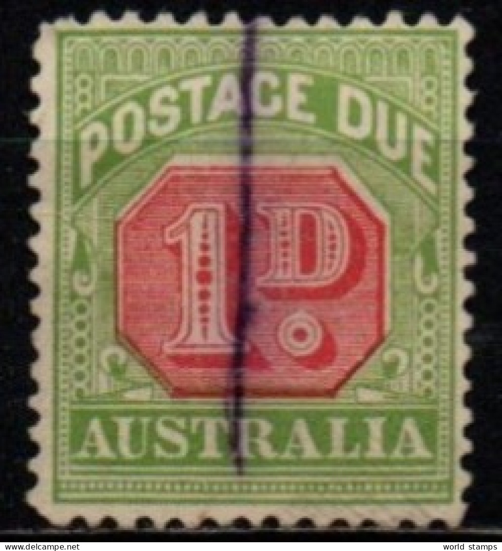 AUSTRALIE 1909 O - Segnatasse