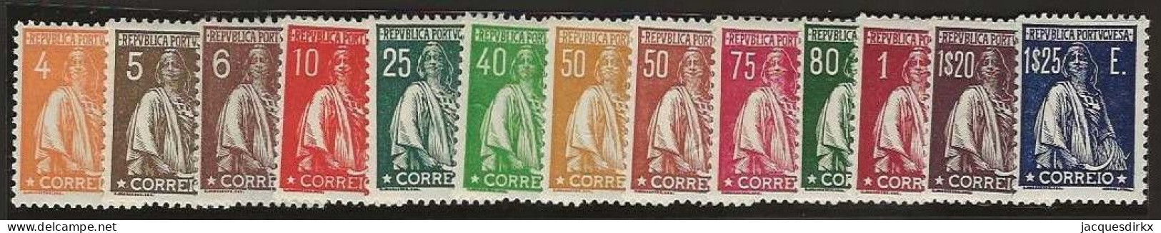 Portugal     .  Y&T      .  Franchise  44/48A    .    *        .    Mint-hinged - Nuovi