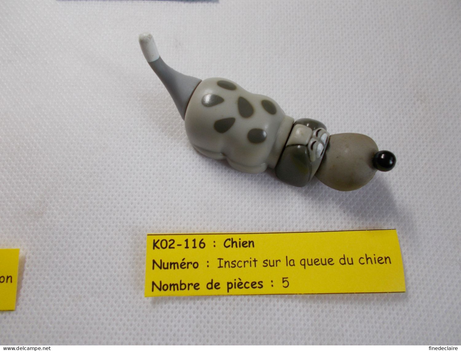 Kinder - Chien - K02 116 - Sans BPZ - Mountables