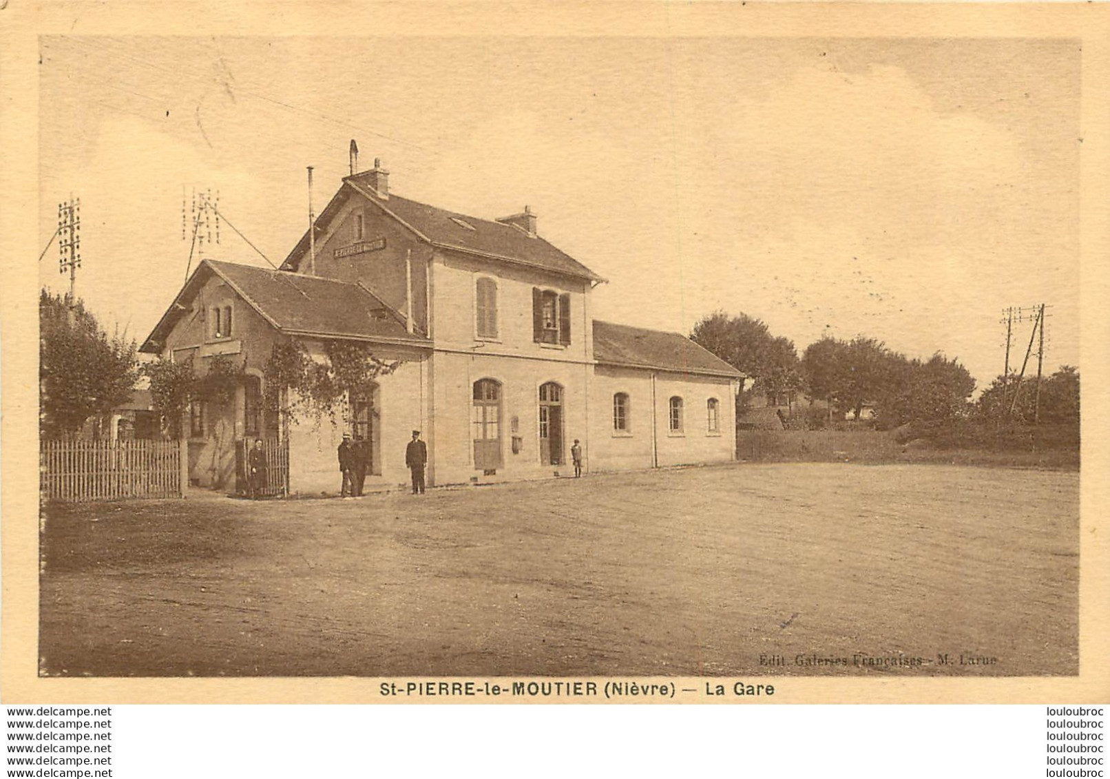 SAINT PIERRE LE MOUTIER LA GARE - Sonstige & Ohne Zuordnung