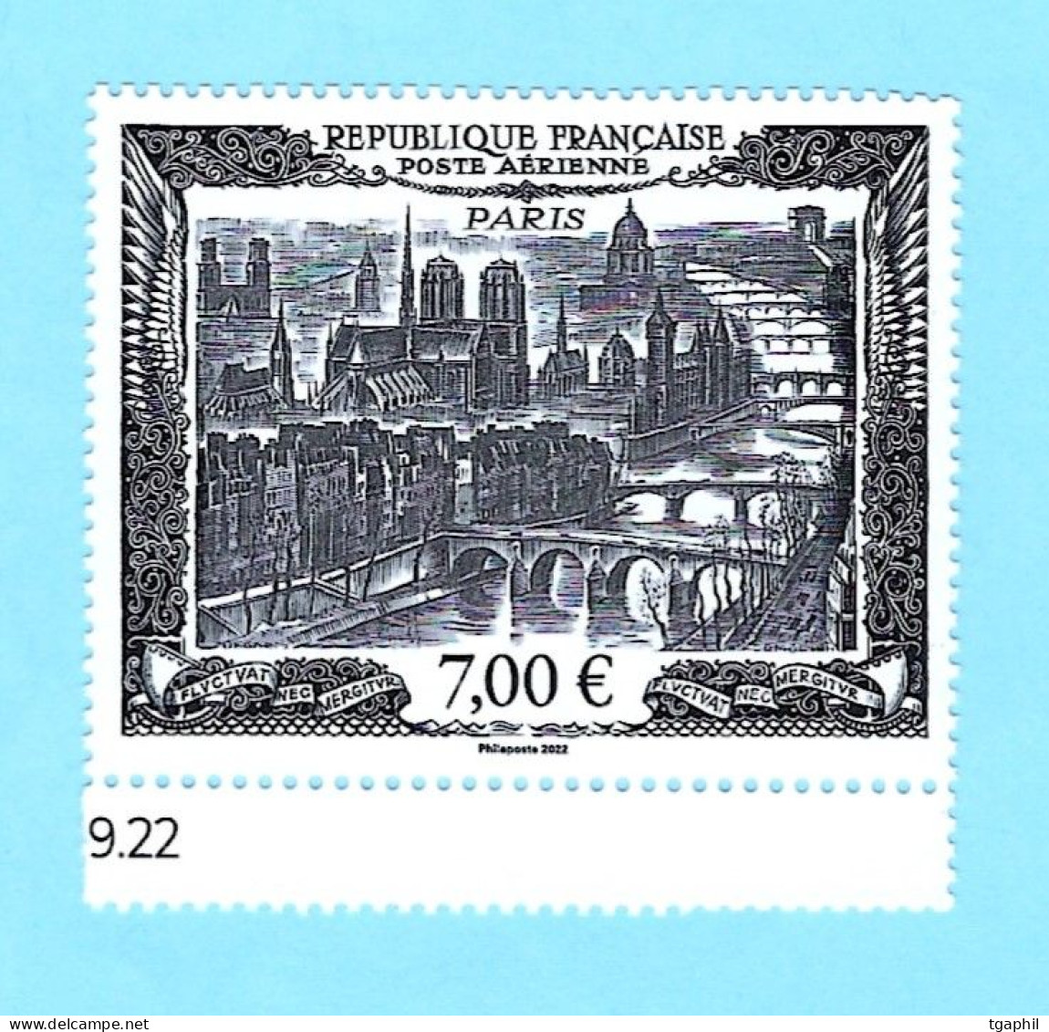 Paris, Notre-Dame, Seine, 93** - 1960-.... Mint/hinged