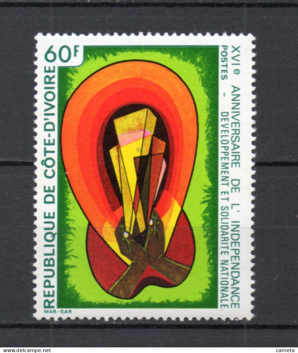 COTE D'IVOIRE N° 416    NEUF SANS CHARNIERE COTE 1.00€   INDEPENDANCE - Côte D'Ivoire (1960-...)