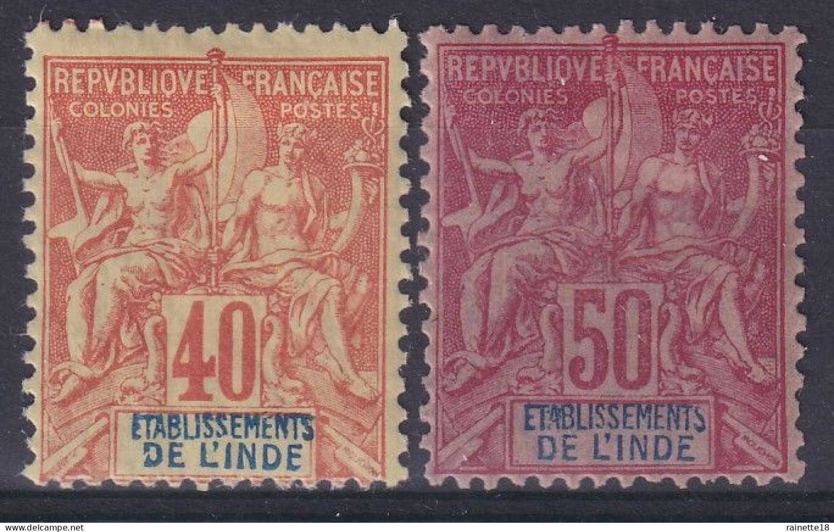 Inde                 10/11 * - Unused Stamps