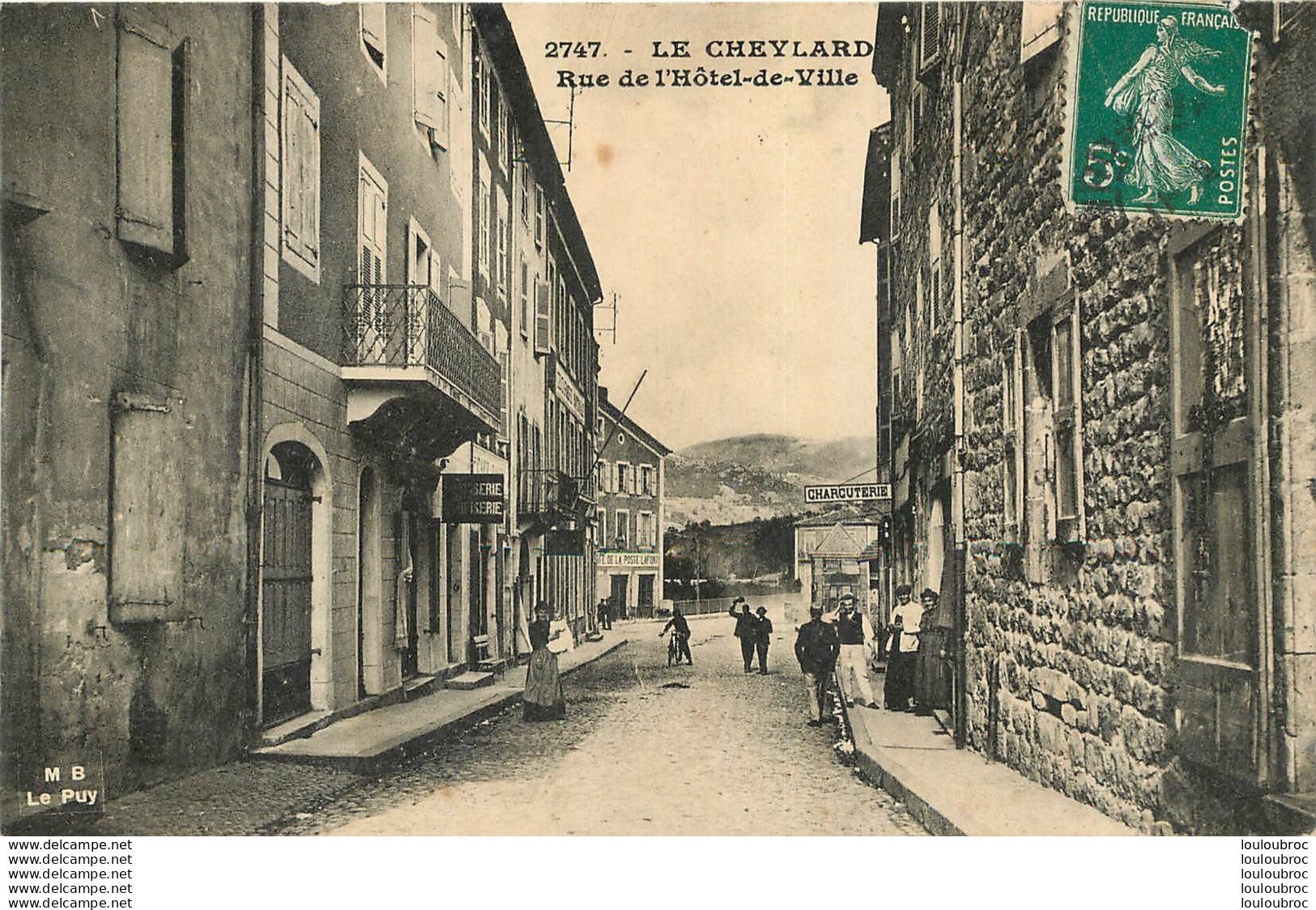 LE CHEYLARD RUE DE L'HOTEL DE VILLE - Le Cheylard