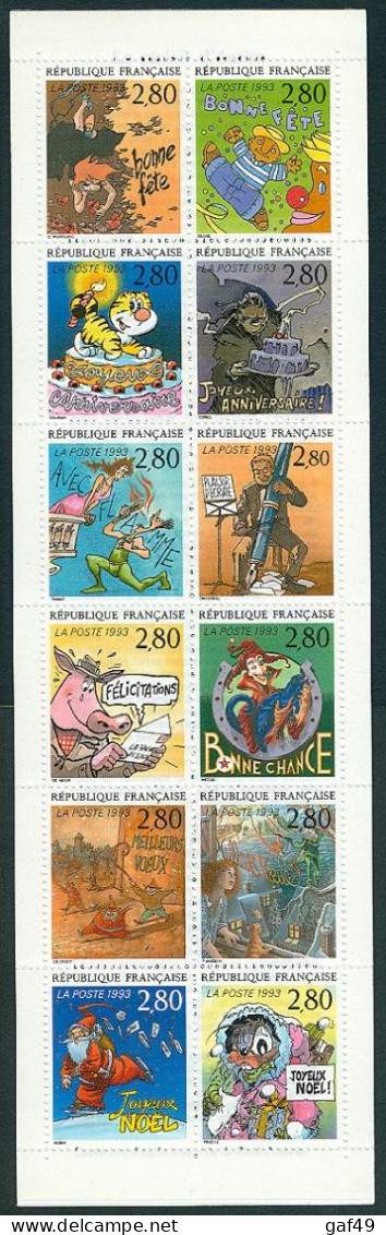 France Carnet Le Plaisir D'Ecrire 1993 N° Y&T: BC2848 Neuf Sans Charnière Très Beau Non Plié - Gelegenheidsboekjes