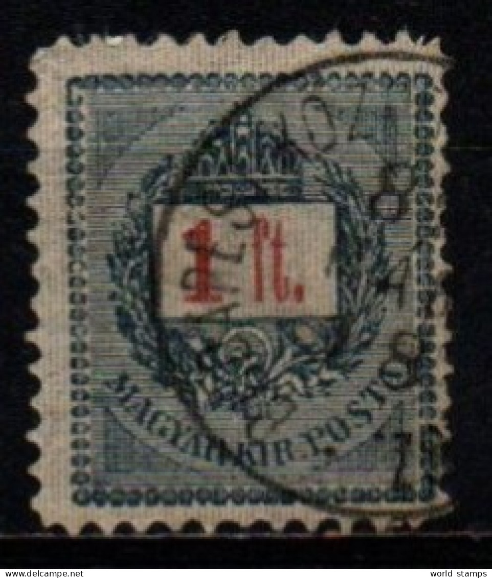 HONGRIE 1888-98 O DENT 11.5 - Gebruikt