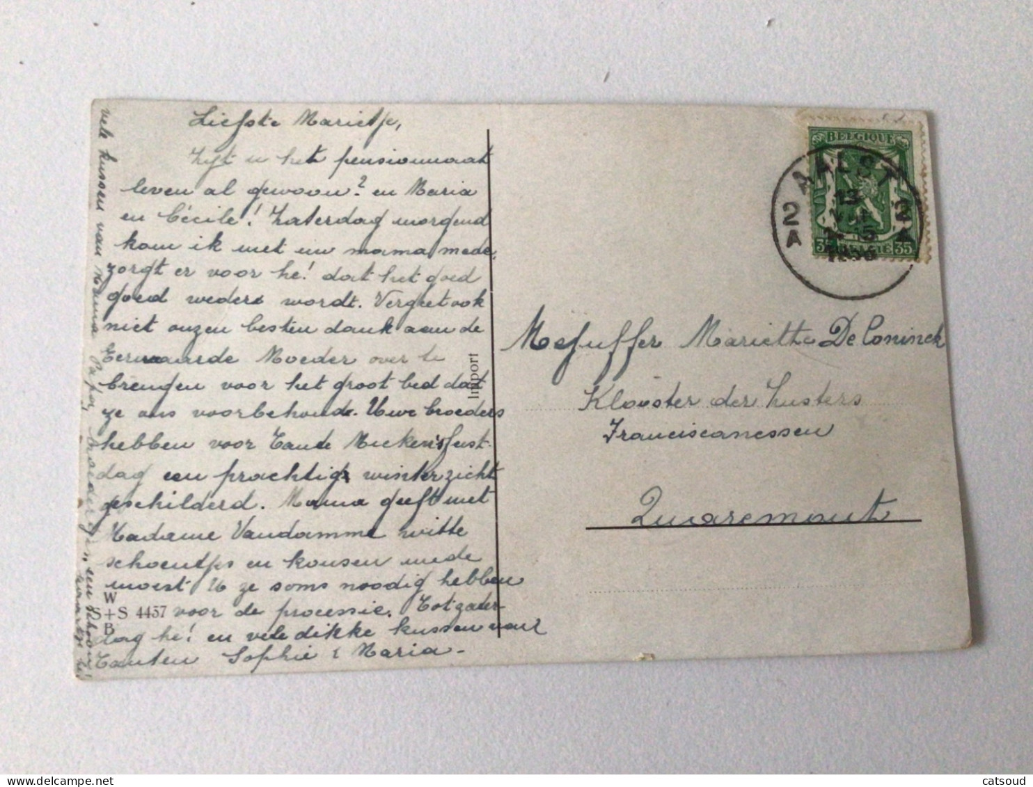 Carte Postale Ancienne Chats « Un Pique-nique joyeux « - Geklede Dieren