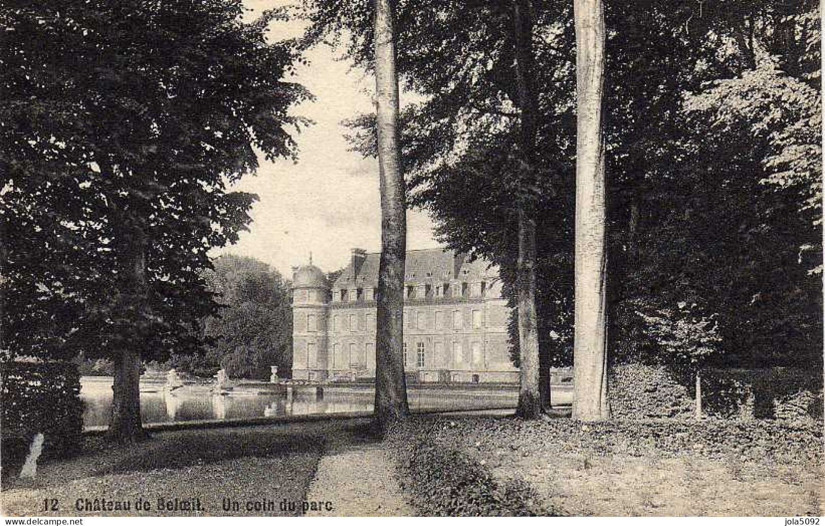 BELGIQUE -  Château De BELOEIL - Un Coin Du Parc - Beloeil
