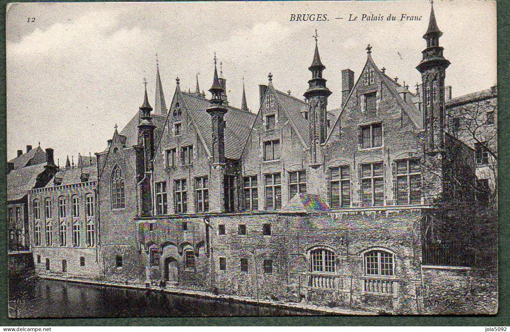 BELGIQUE -  BRUGGE / BRUGES - Le Palais Du Franc - Brugge