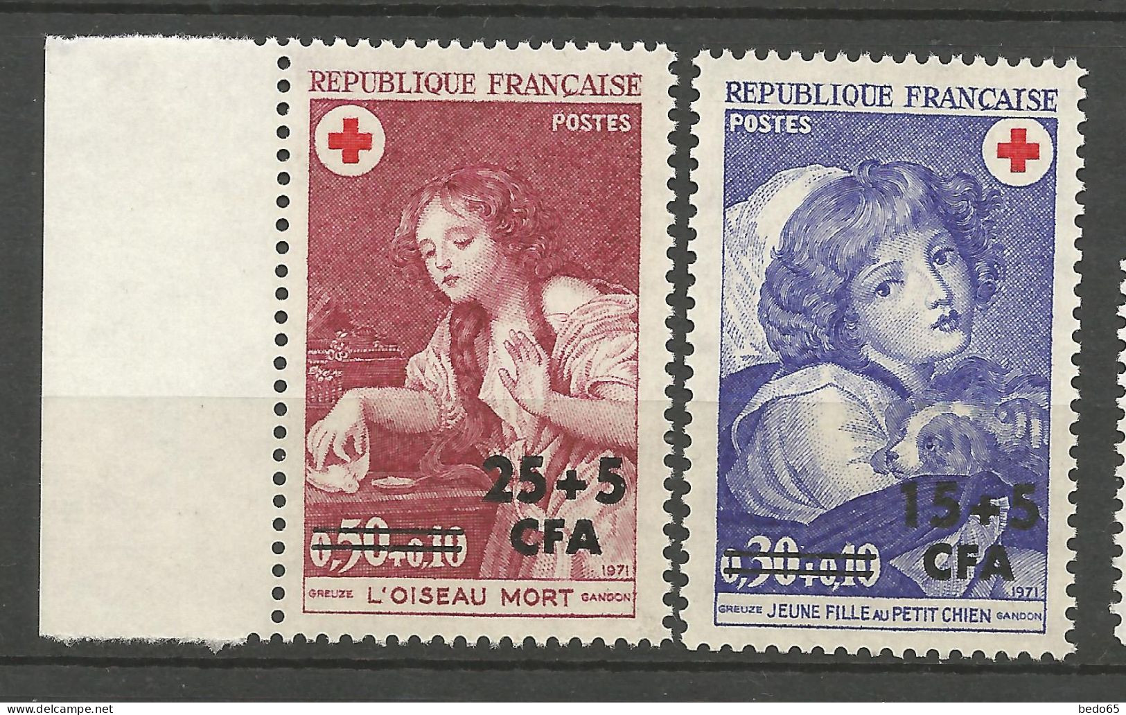 REUNION N° 404 Et 405 NEUF** LUXE SANS CHARNIERE NI TRACE / Hingeless  / MNH - Neufs