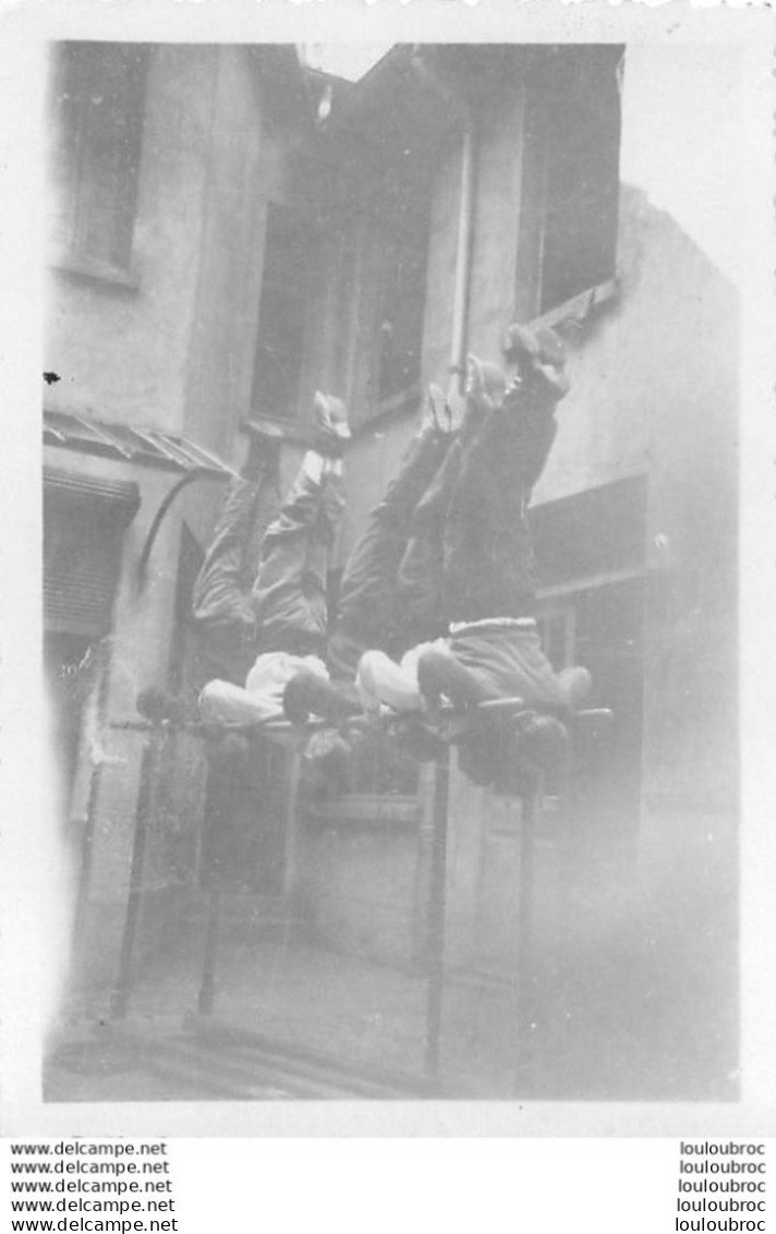 SAPEURS POMPIERS CS DE VINCENNES  04/1945   PHOTO ORIGINALE 8.50 X 6 CM R1 - Professions