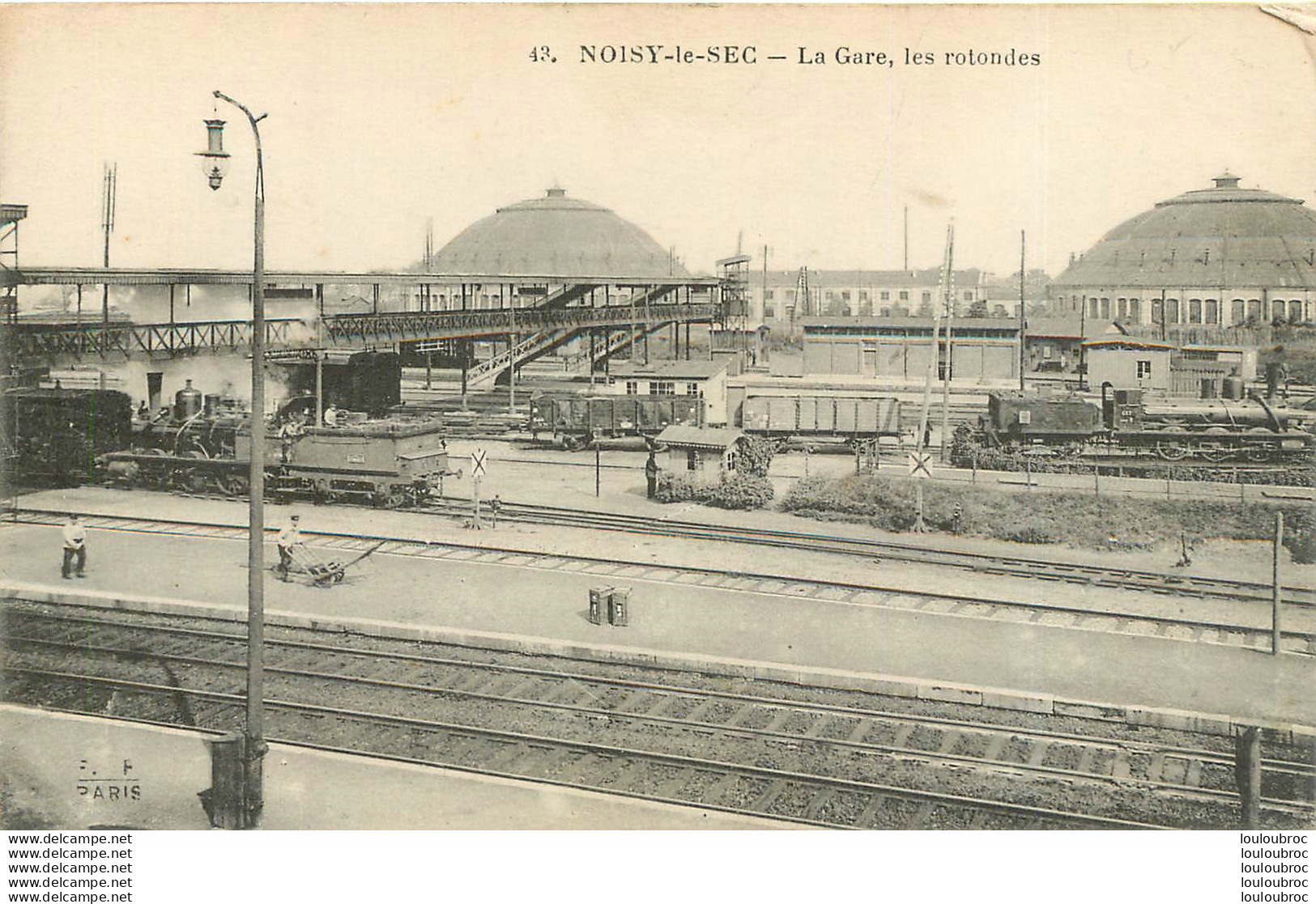 NOISY LE SEC LA GARE LES ROTONDES - Noisy Le Sec