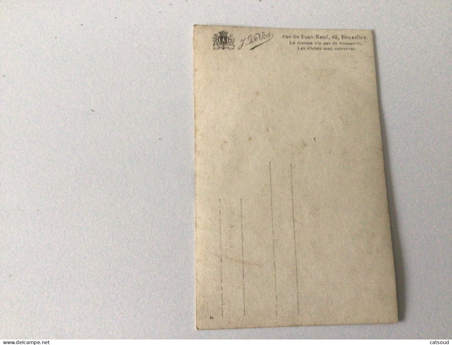 Carte Postale Ancienne (1922) Photographie Signée Femme à Chapeau - Donne