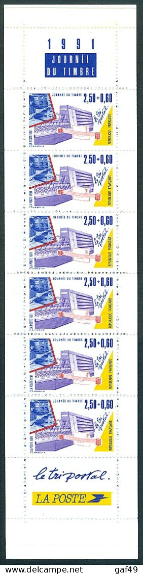Carnet Journée Du Timbre 1991 N° Y&T: BC2689A Neuf Sans Charnière Non Plié - Stamp Day