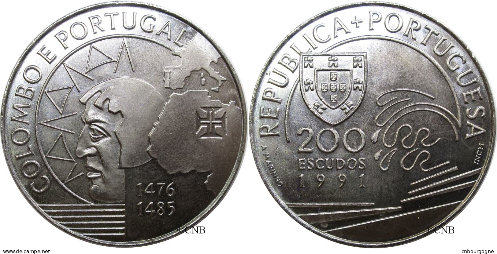 Portugal - République - 200 Escudos 1991 - SPL/MS63 - Mon4185 - Portugal