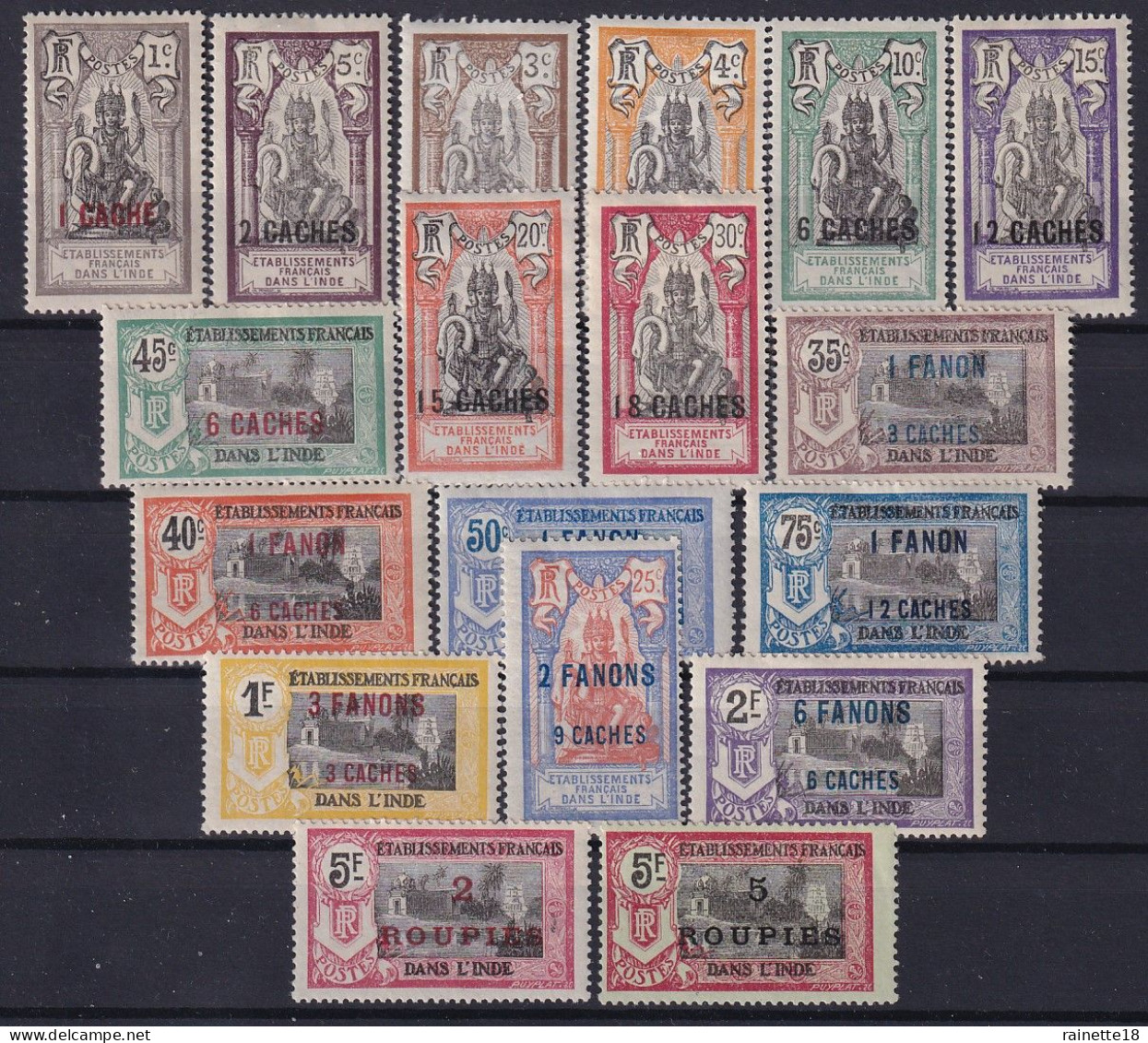 Inde               59/78 *  Sans 75 Et 77 - Unused Stamps