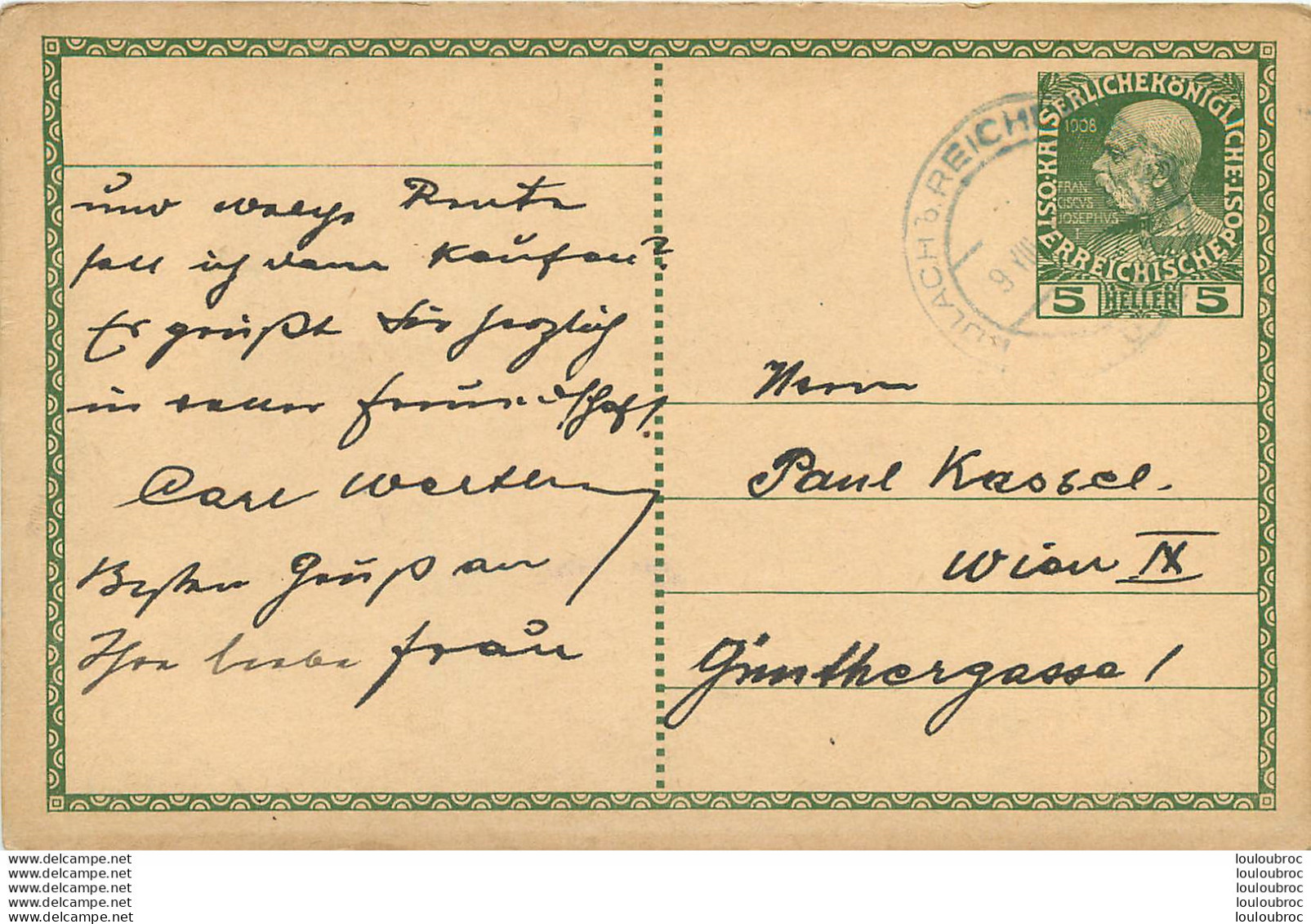ENTIER POSTAL AUTRICHE 1916 - Brieven En Documenten