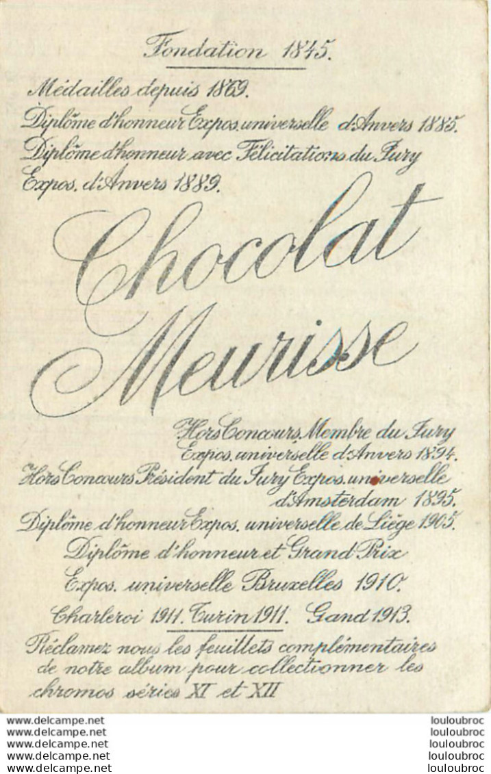 CHROMO CHOCOLAT MEURISSE  LAPON - Other & Unclassified