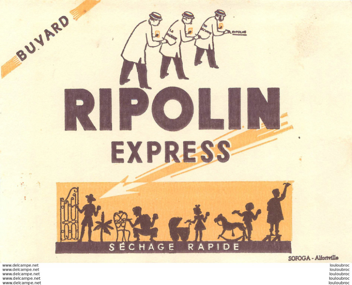 BUVARD PEINTURE RIPOLIN EXPRESS SECHAGE RAPIDE - Pinturas
