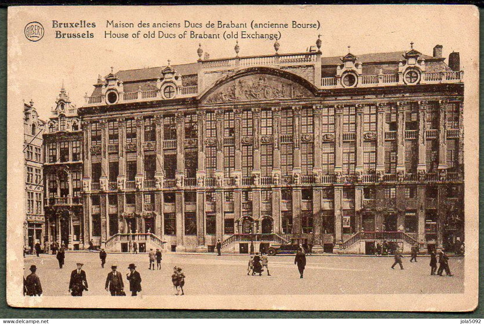 BELGIQUE -  BRUXELLES - Maison Des Anciens Ducs De Brabant - Monuments