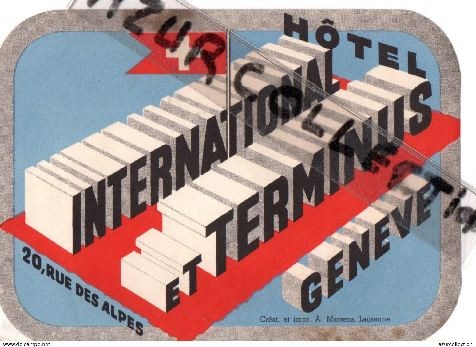 HOTEL INTERNATIONAL ET TERMINUS . GENEVE - Hotel Labels