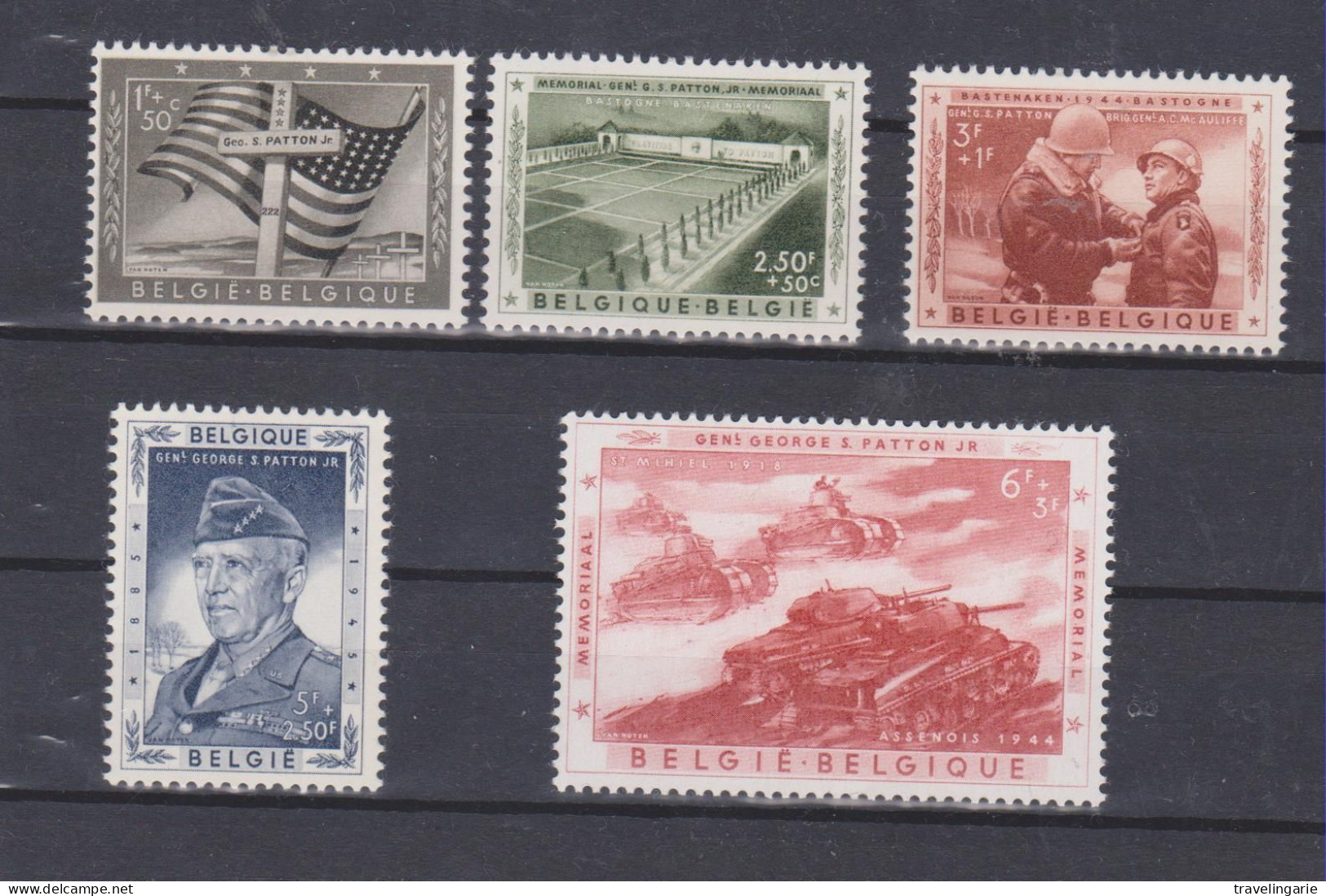 Belgium 1957 Memorial General Patton MNH/** - Unused Stamps