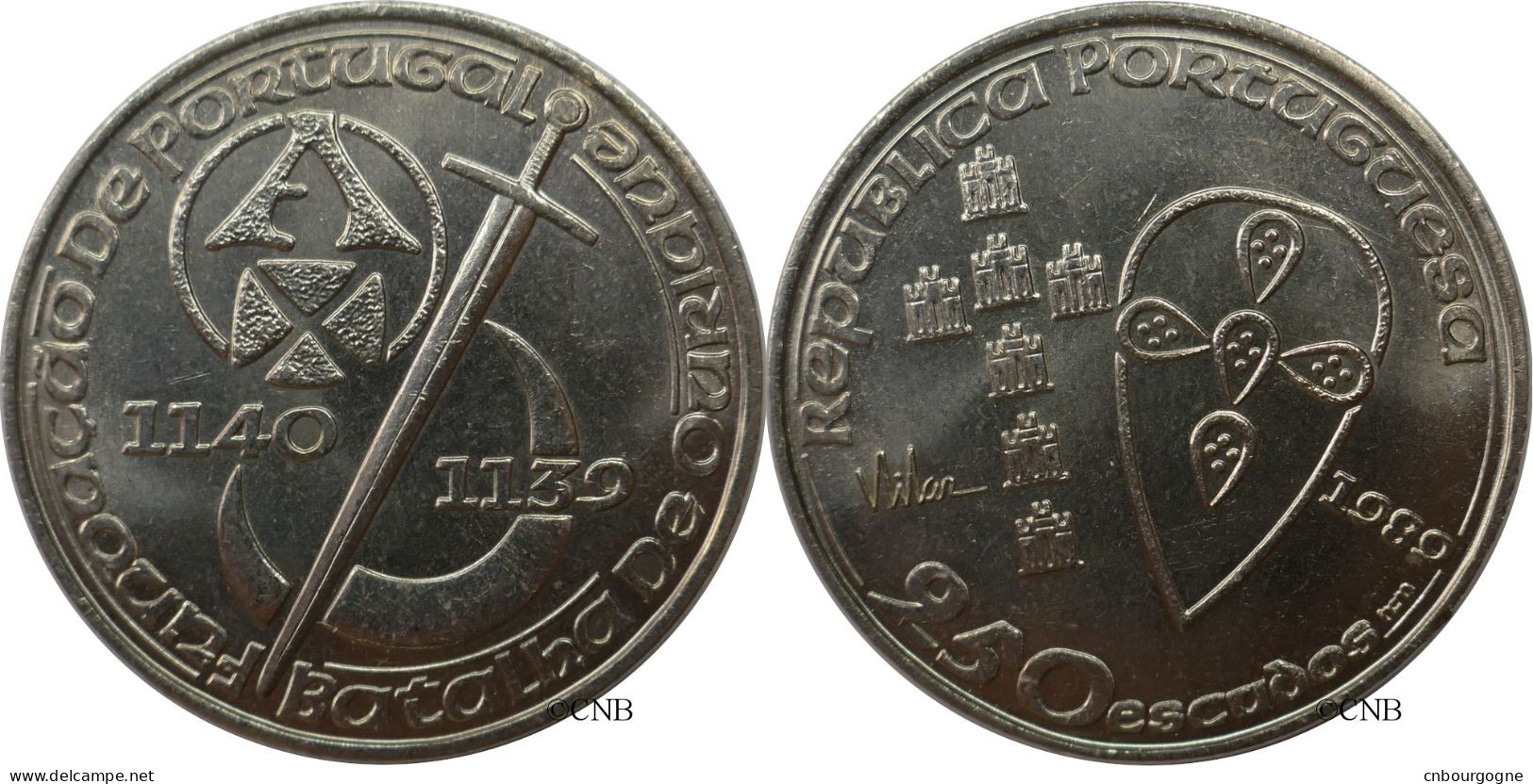 Portugal - République - 250 Escudos 1989 850e Anniversaire De La Fondation Du Portugal - UNC - Mon5146 - Portugal