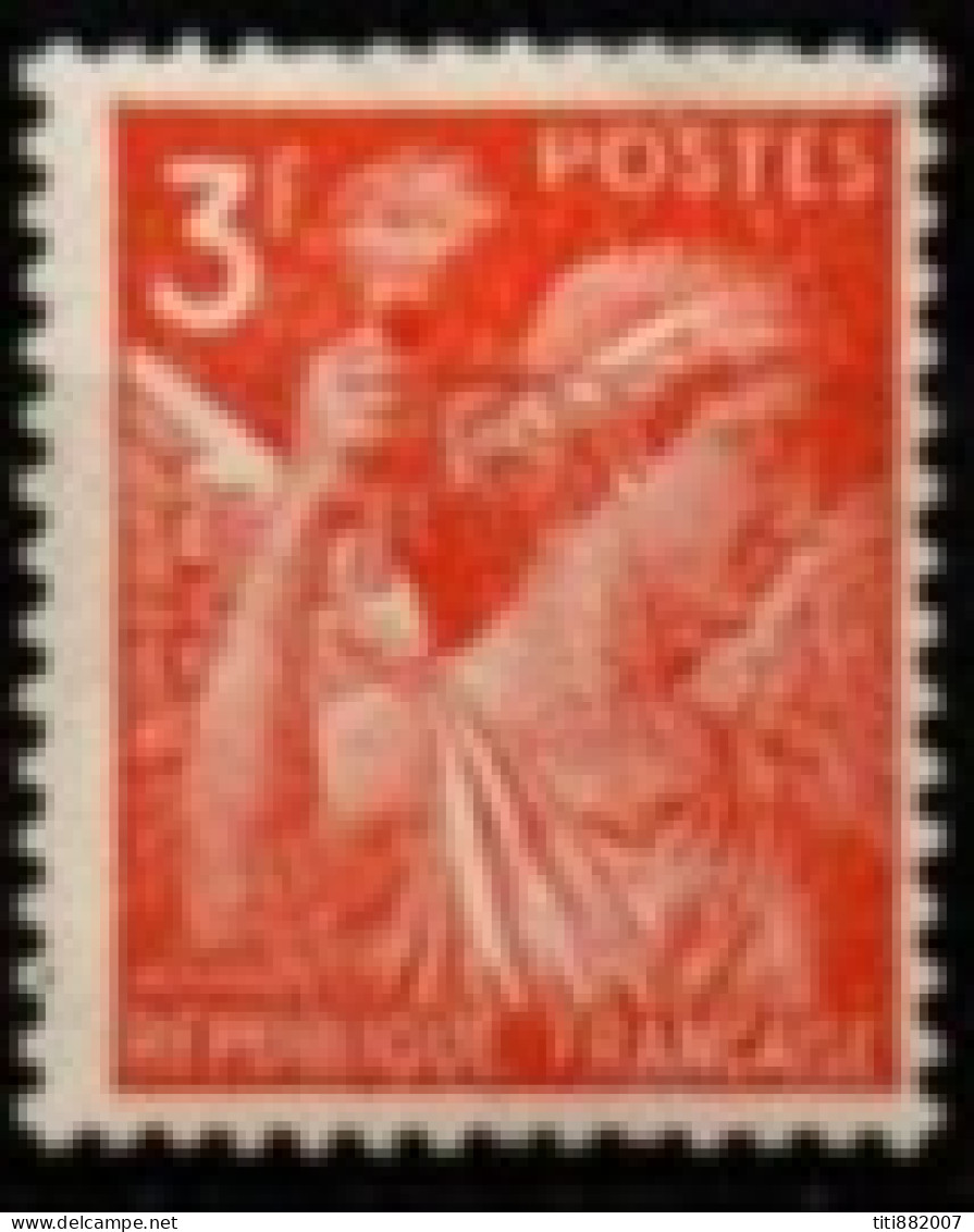 FRANCE   -  1944 .  Y&T N° 655 *.  Point Sur Le Flambeau - Unused Stamps