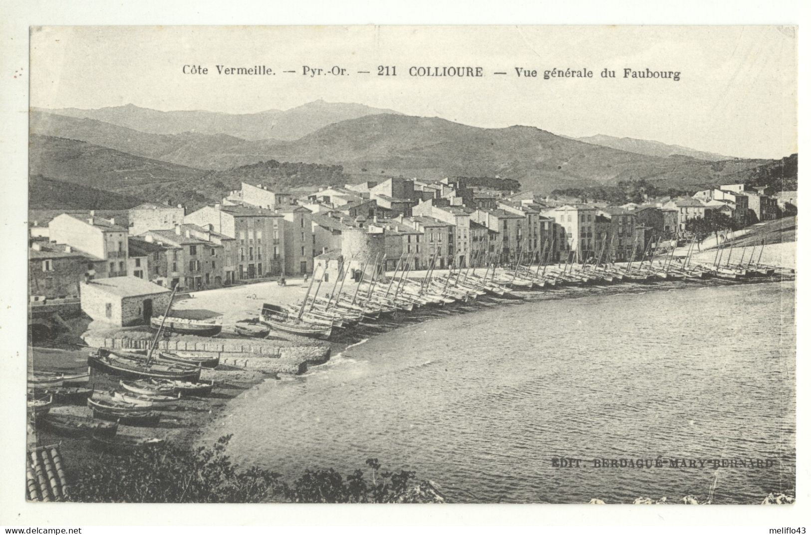 66/CPA - Collioure - Vue Générale Du Faubourg - Collioure