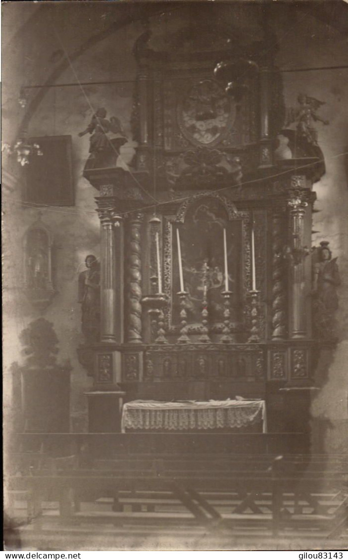 Alpes De Haute Provence, Barcelonnette, Un Autel De L Eglise - Barcelonnette