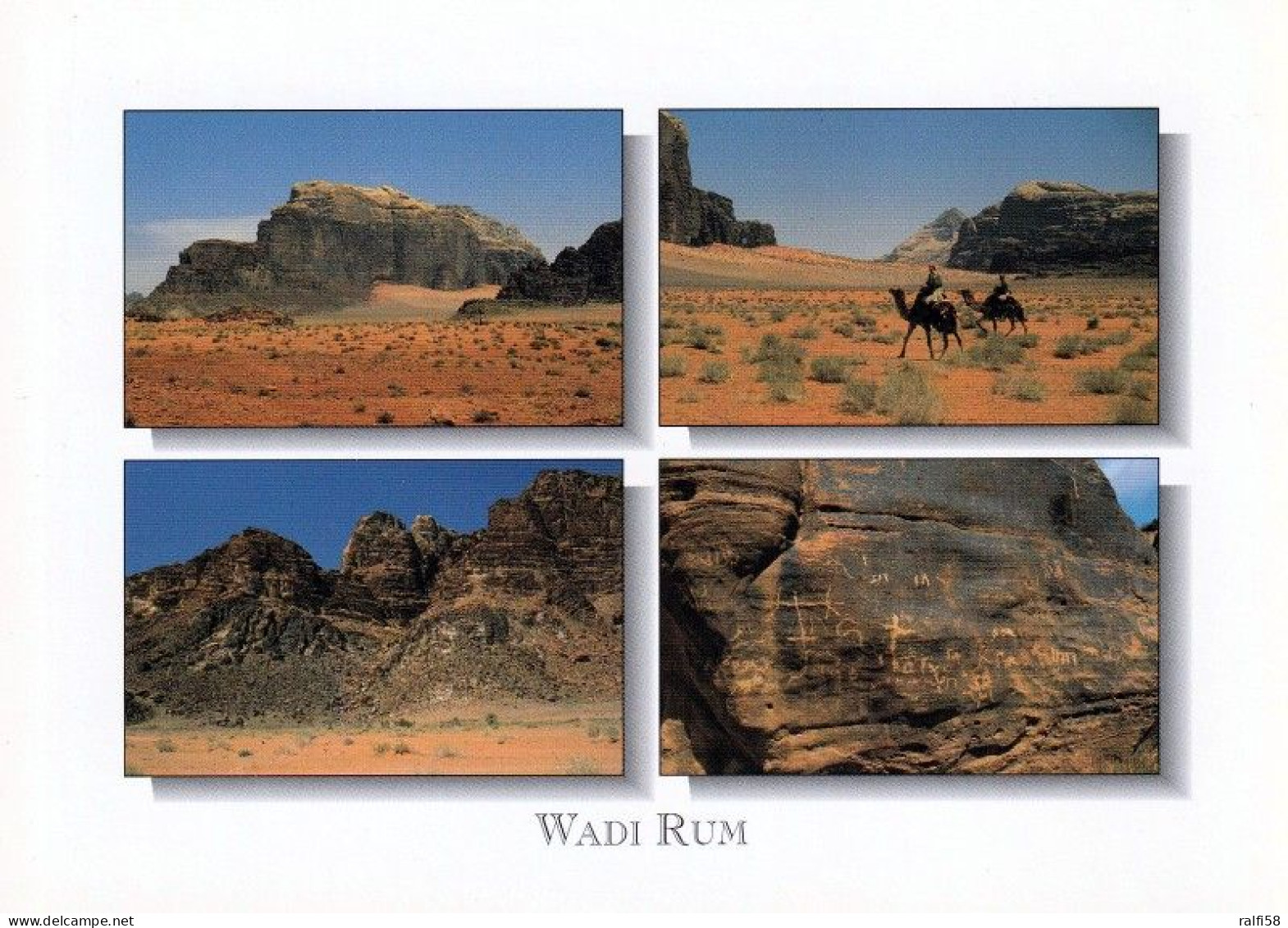 1 AK Jordanien * Das Wadi Rum - Das Größte Wadi In Jordanien Und Seit 2011 In Der Welterbeliste Der UNESCO * - Jordanië