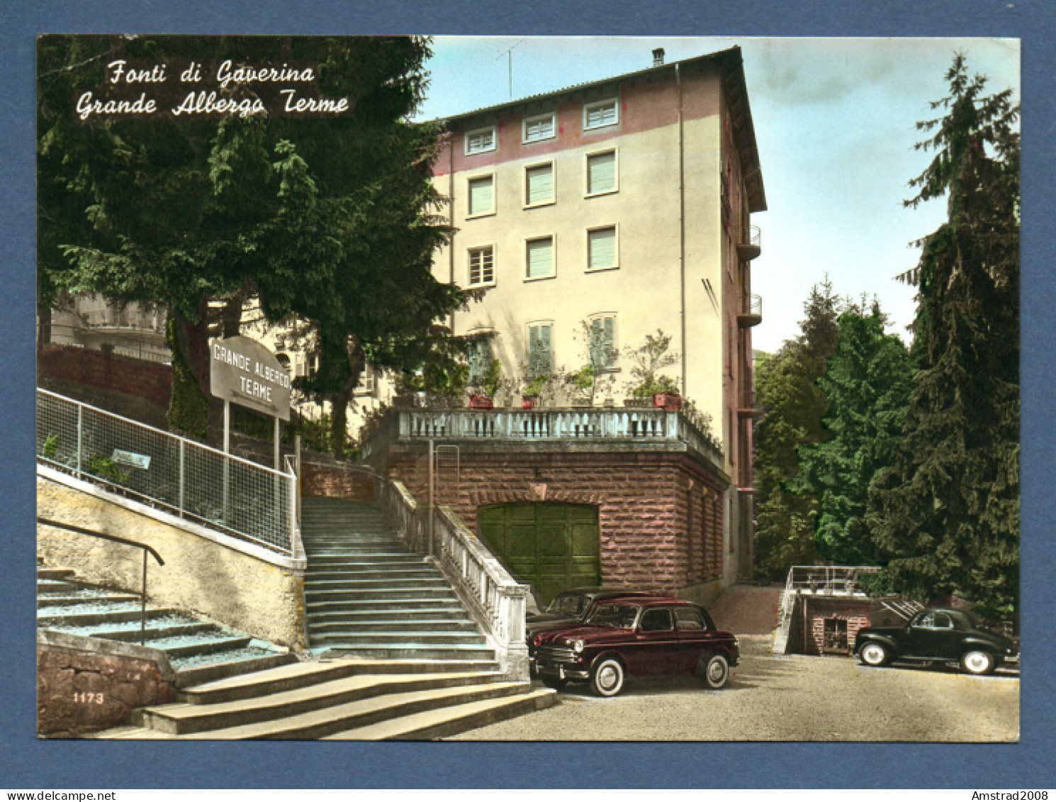 1959 - FONTI  DI GAVERINA - GRANDE ALBERGO TERME  -  ITALIE - Bergamo