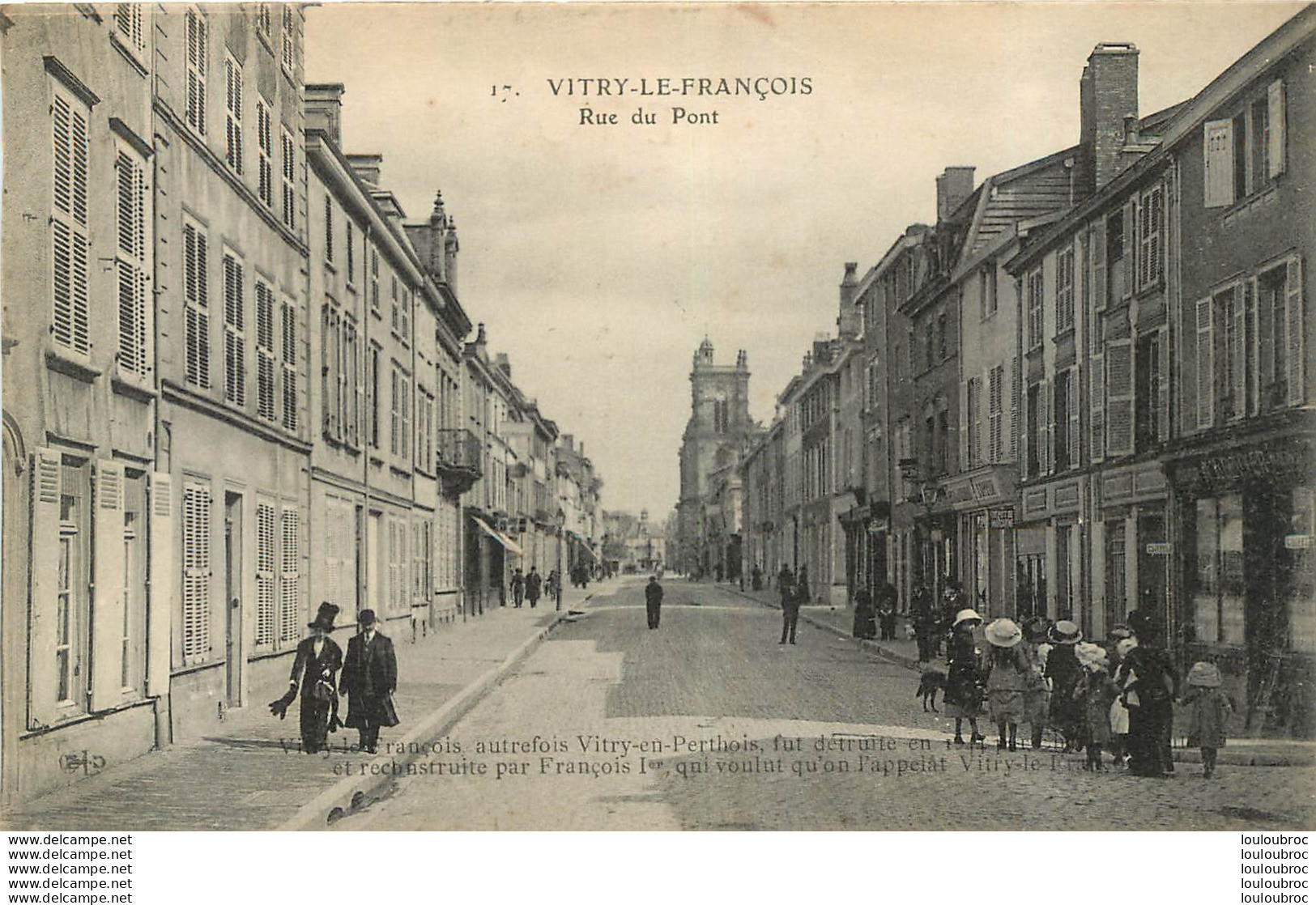 VITRY LE FRANCOIS RUE DU PONT - Vitry-le-François