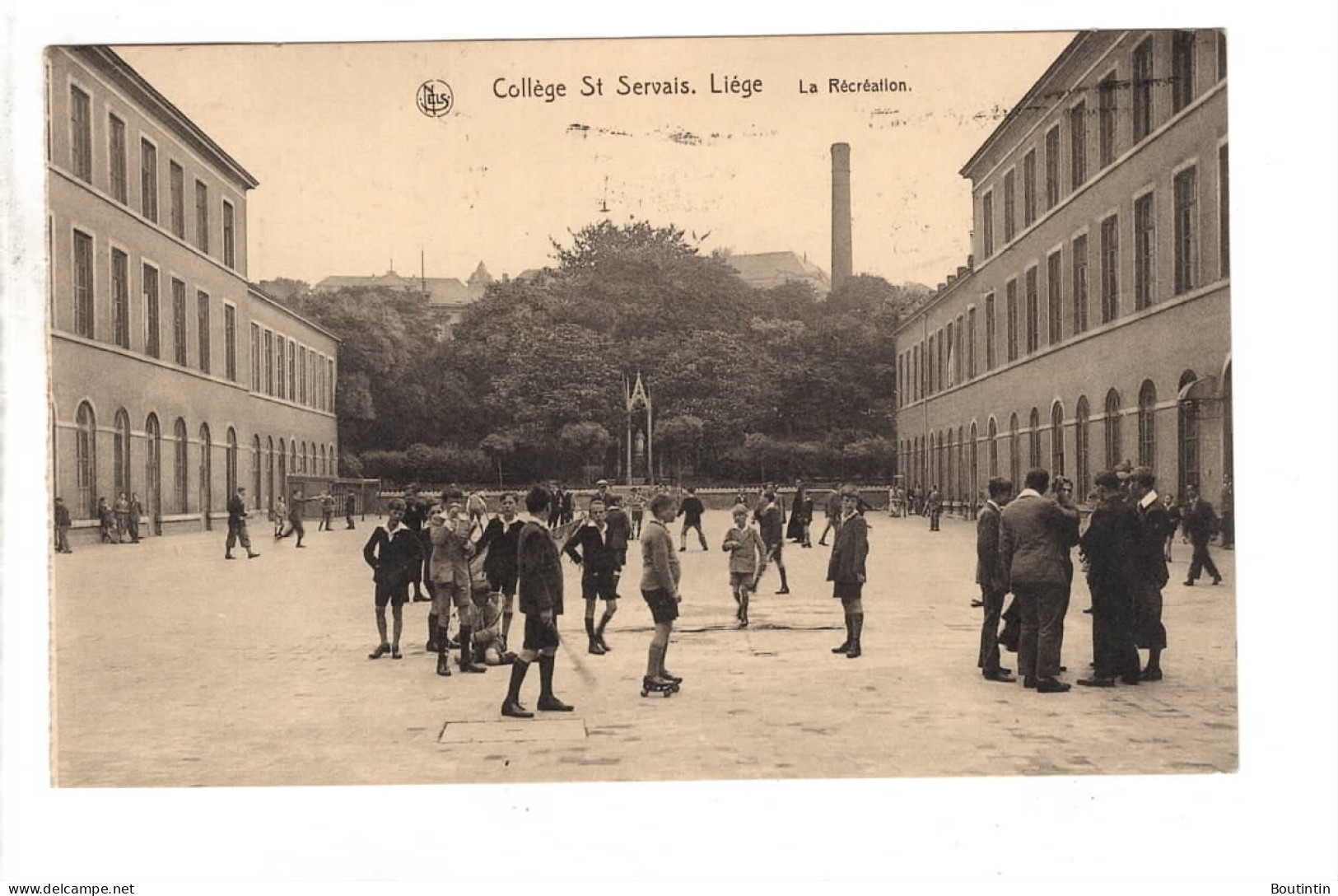 Liège Collège St Servais Récréation ( Animation ) - Liege