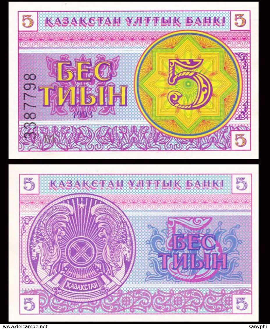 Kazakhstan Bank 1993 5T - Kazachstan