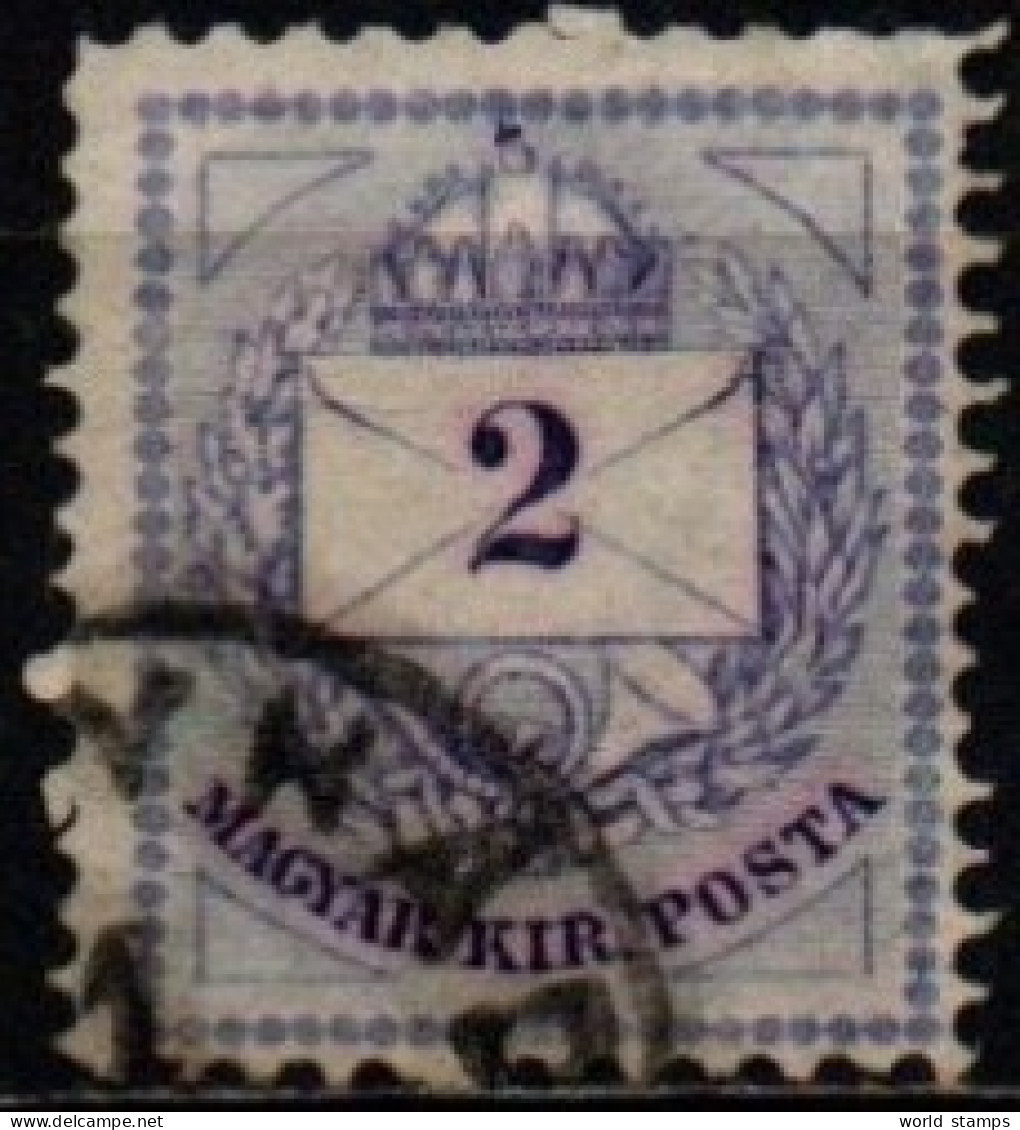 HONGRIE 1881 O DENT 11.5x13 - Used Stamps