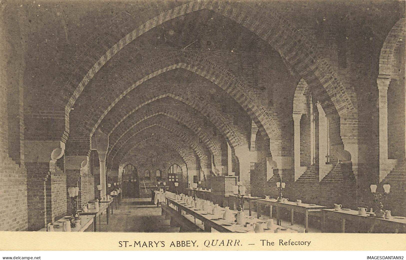 ROYAUME UNI AP#DC049 ISLE OF WIGHT ST MARRY QUARR ABBEY LE REFECTOIRE THE REFECTORY - Andere & Zonder Classificatie