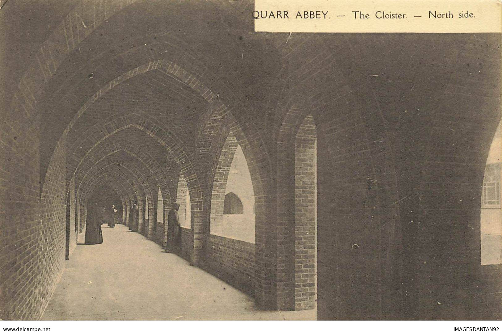 ROYAUME UNI AP#DC035 ISLE OF WIGHT QUARR ABBEY THE CLOISTER COTE NORD - Autres & Non Classés