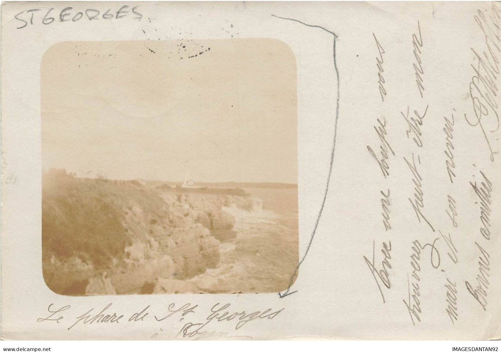 17 SAINT GEORGES DE DIDONNE AP#DC431 CARTE PHOTO LE PHARE 1904 - Saint-Georges-de-Didonne