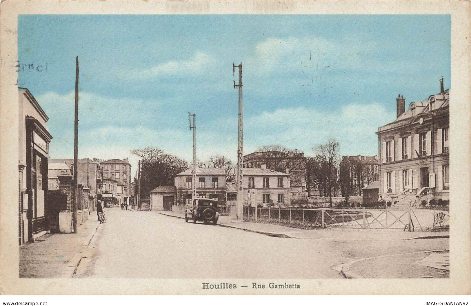 78 HOUILLES AN#MK0955 RUE GAMBETTA - Houilles