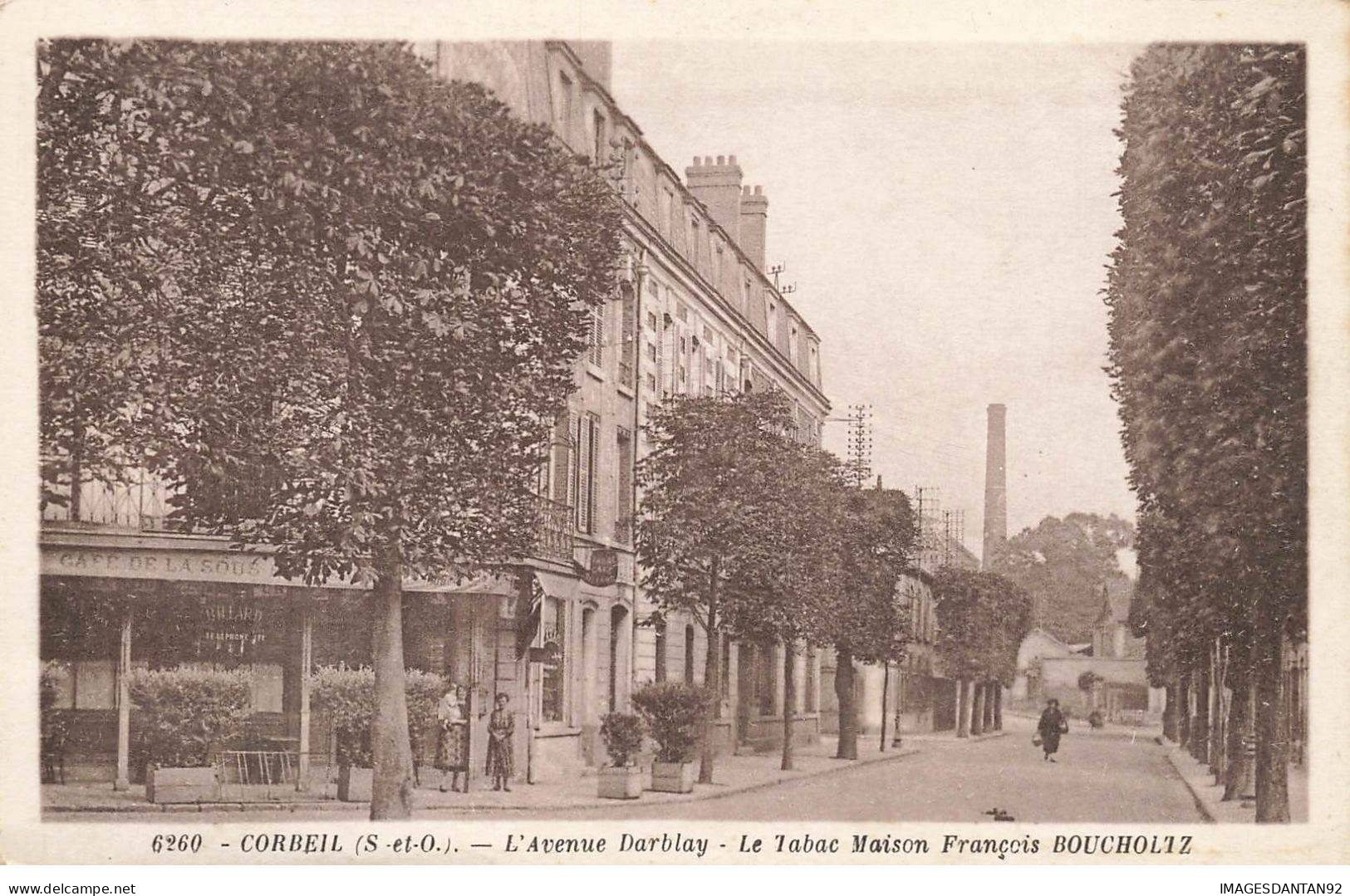 91 CORBEIL ESSONNES AP#DC945 L AVENUE DARBLAY LE TABAC MAISON FRANCOIS BOUCHOLTZ (2) - Corbeil Essonnes