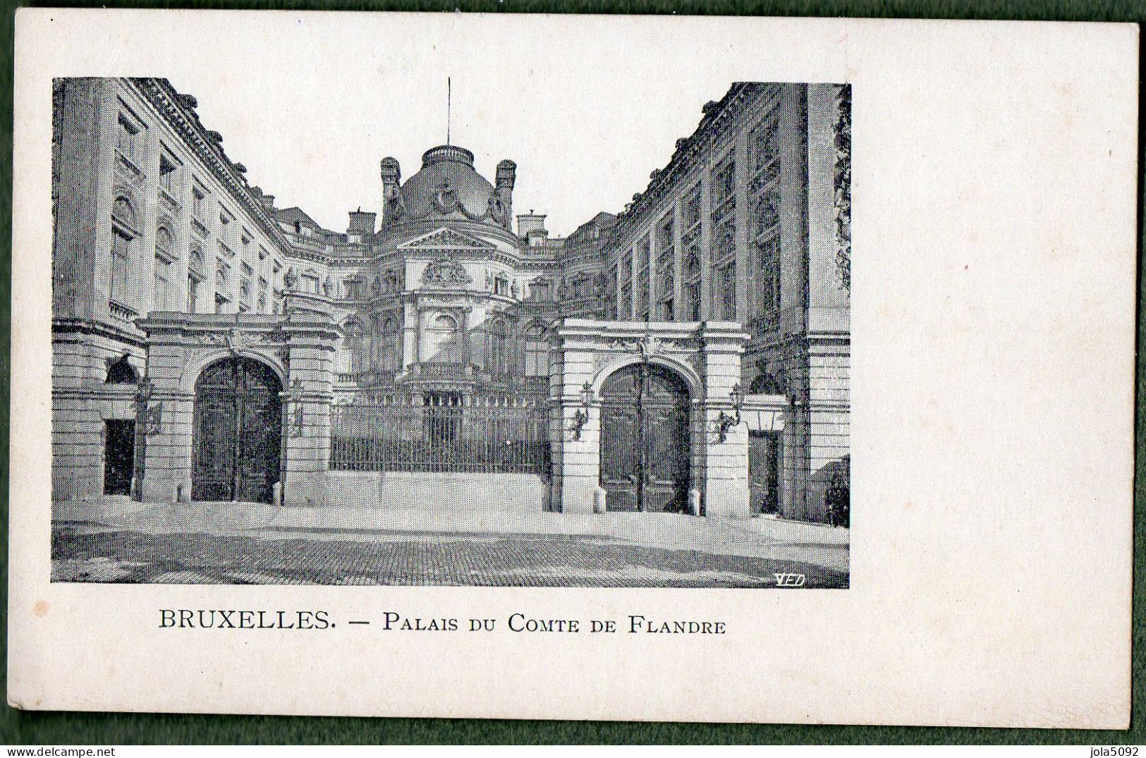 BELGIQUE + BRUXELLES - Palais Du Comte De Flandres - Monuments