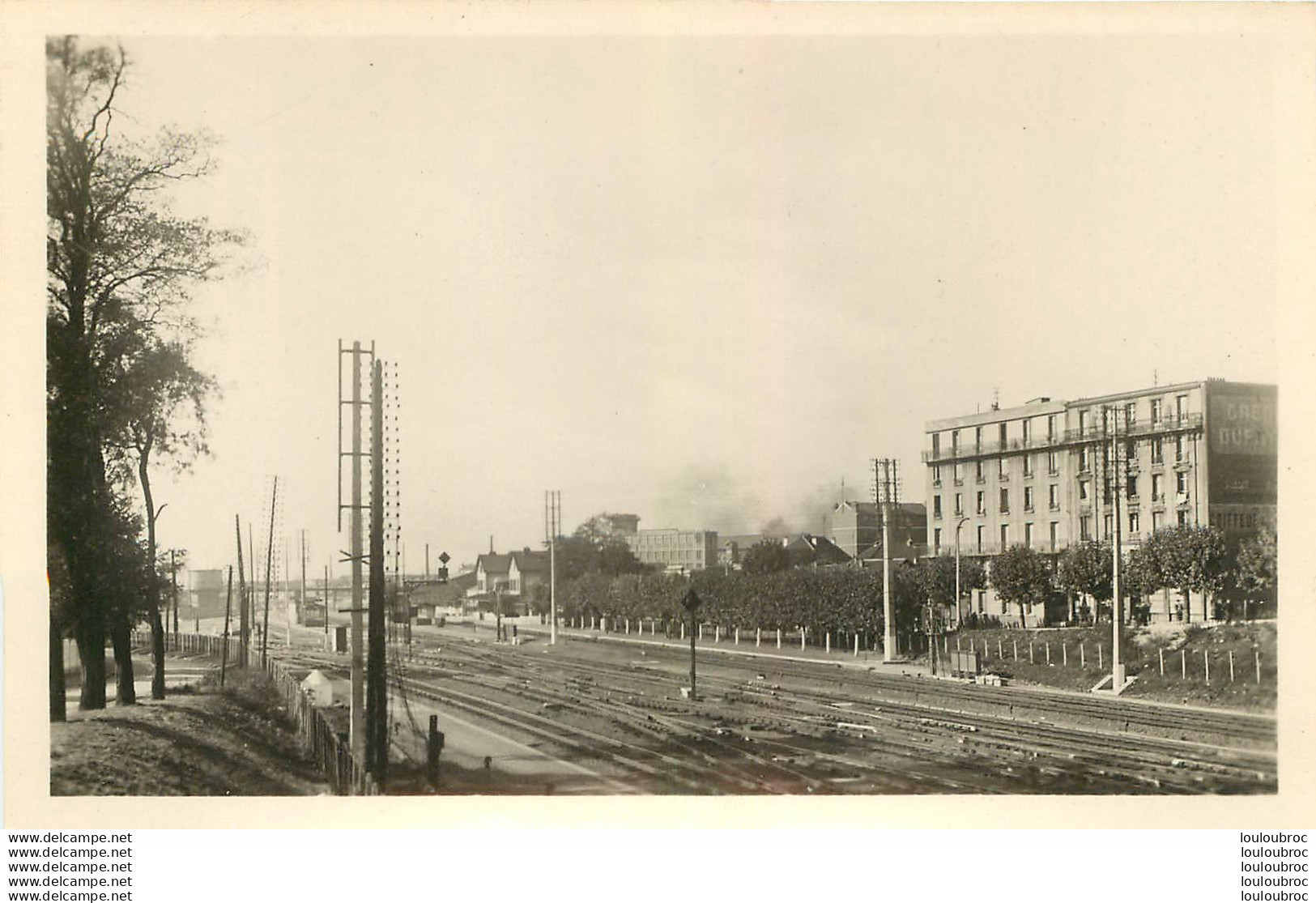 LE BOURGET DRANCY LA GARE VUE GENERALE - Le Bourget