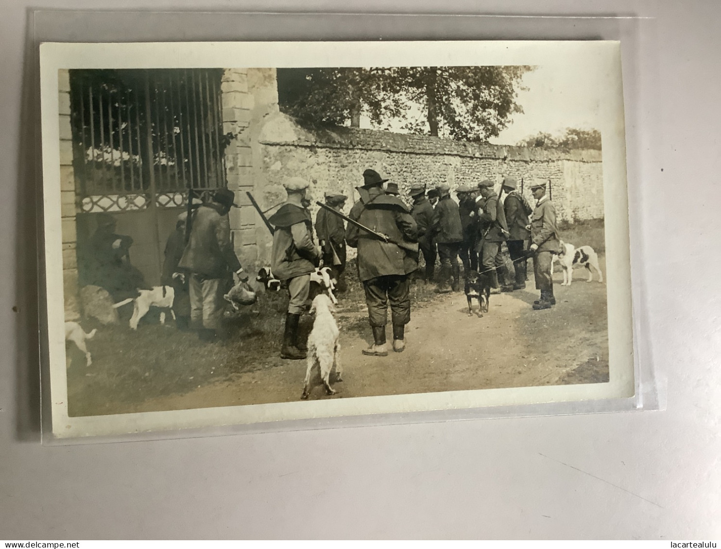 Chasse.photo Chasseur .chien,Fusil 1932 - Chasse