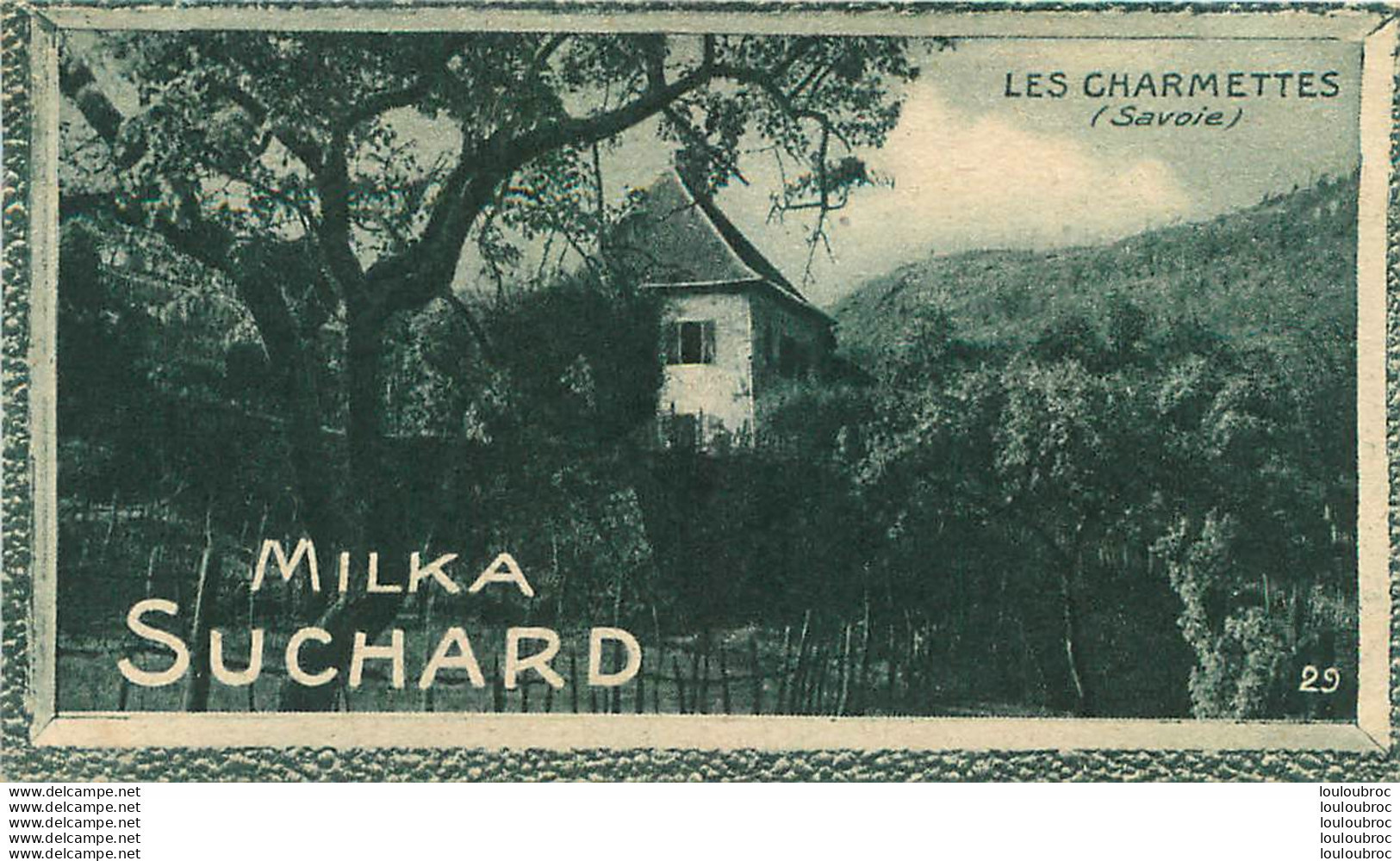 CHROMO MILKA SUCHARD LES CHARMETTES SAVOIE - Suchard