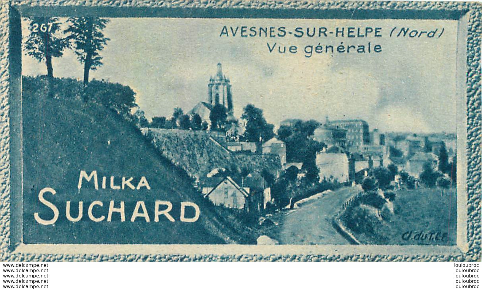 CHROMO MILKA SUCHARD AVESNES SUR HELPE CL DU T.C.F. - Suchard