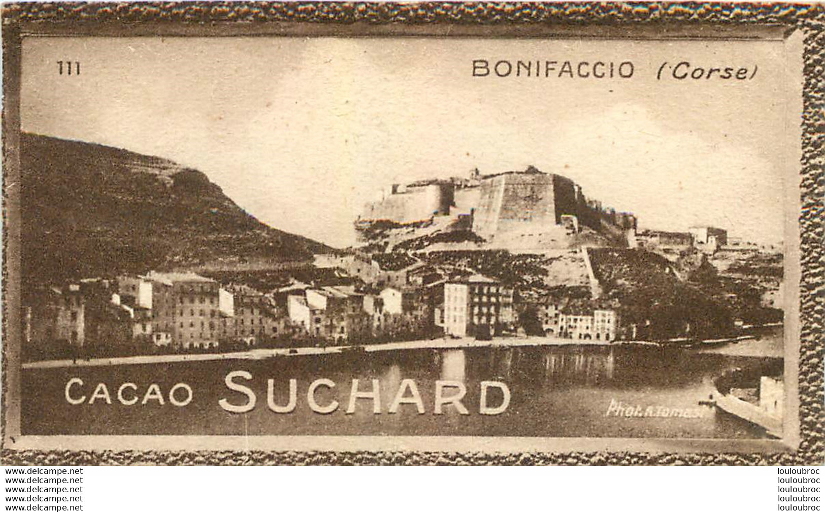 CHROMO CACAO SUCHARD BONIFACIO PHOTO TOMASI - Suchard