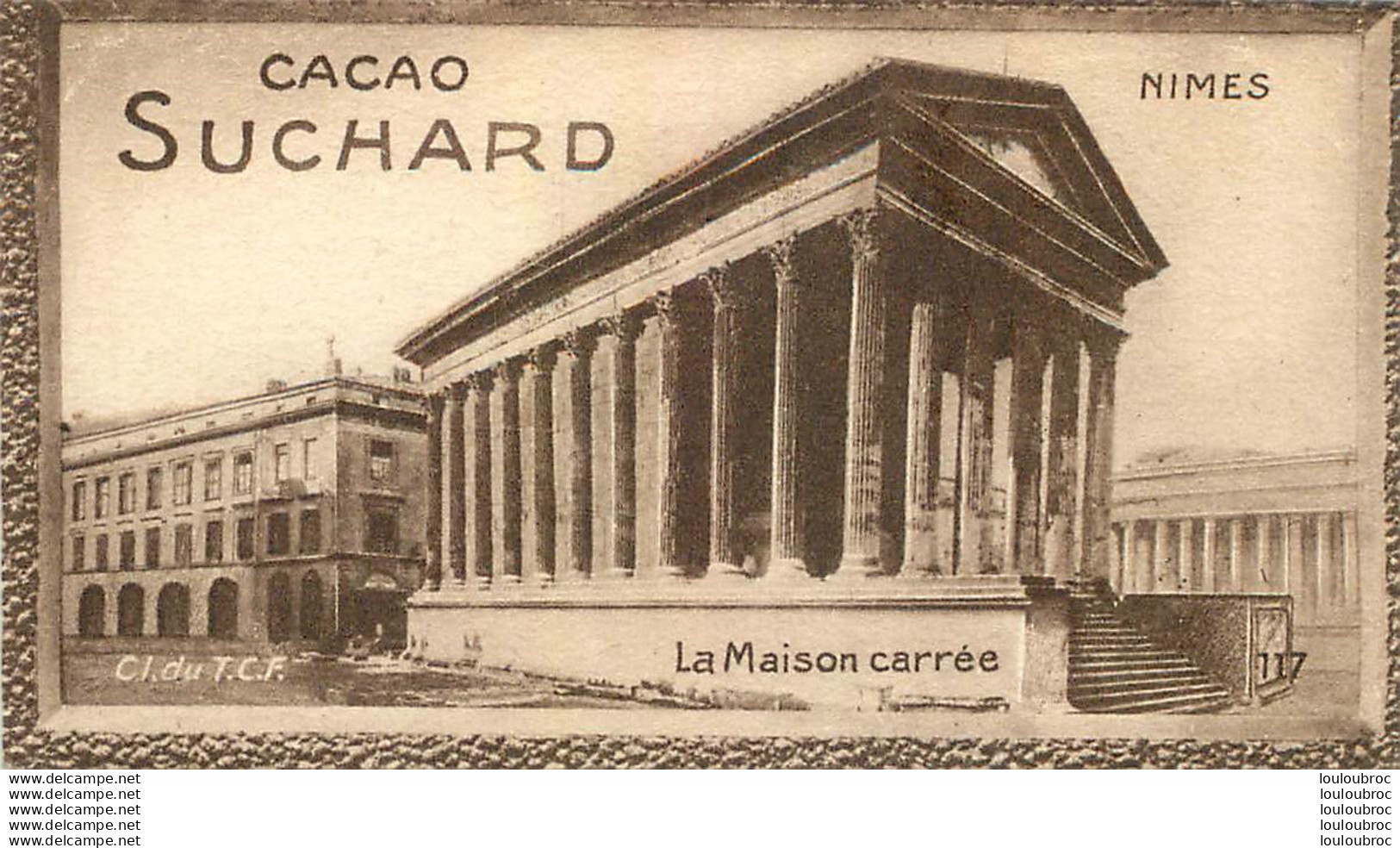CHROMO CACAO SUCHARD NIMES  CL DU T.C.F. - Suchard