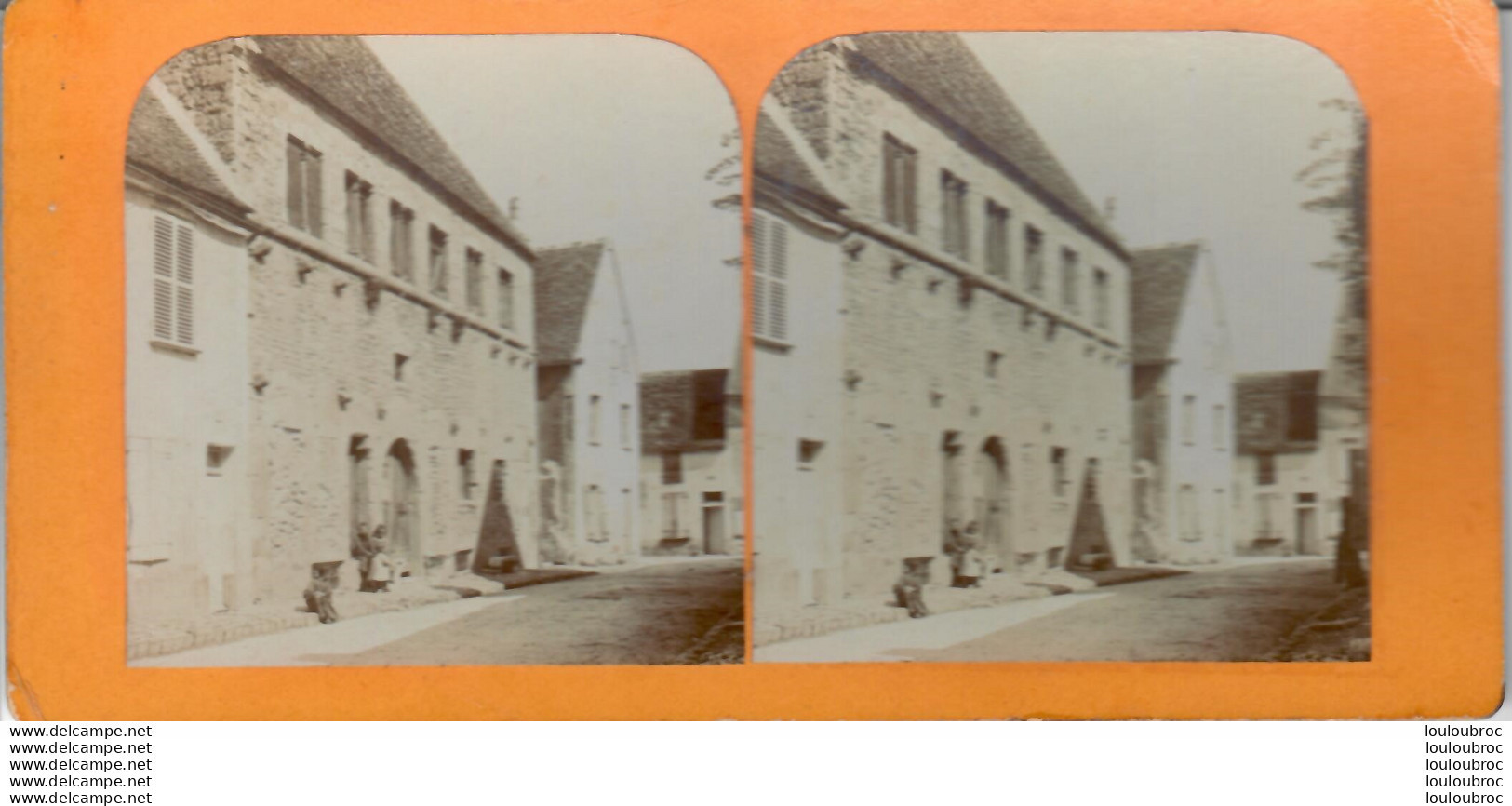 PROVINS GRANGE AUX DIMES PHOTO STEREOSCOPIQUE G. LACOSTE - Stereoscopic