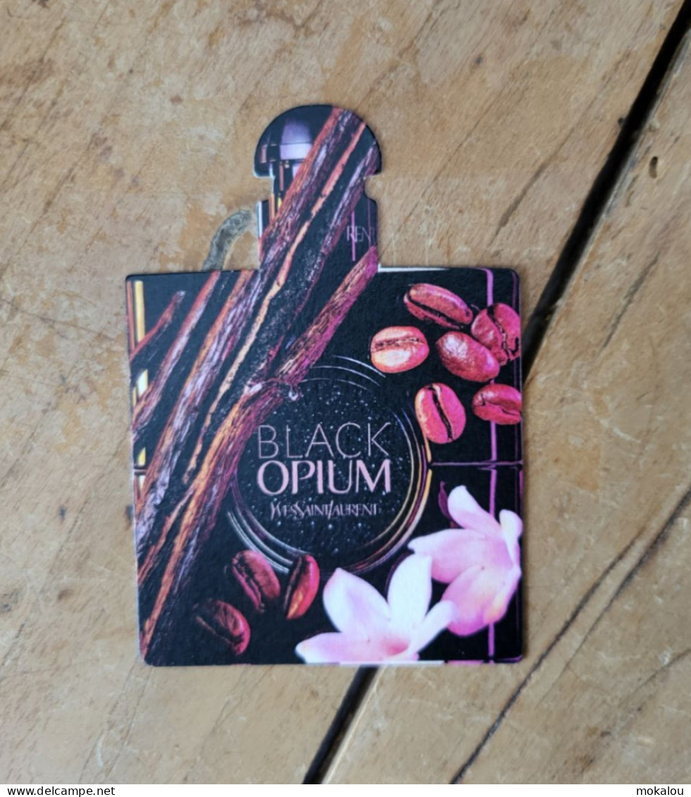 Carte YSL Black Opium Café Floral - Modern (ab 1961)